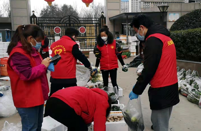 西安航天基地：疫情當前 志愿者服務隊在行動
